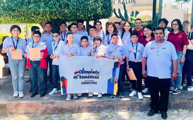 Cosechan estudiantes de Tamaulipas 12 medallas en Olimpiada Nacional de Matemáticas