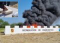 Incineran 1.8 toneladas de narcóticos en Tamaulipas