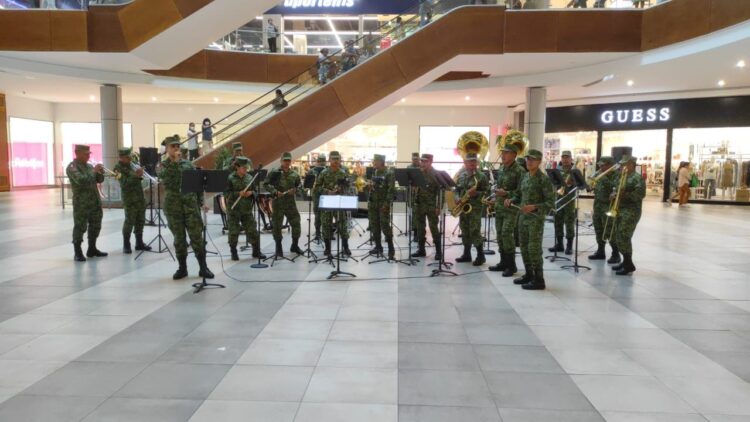 Realiza Ejército Mexicano Flashmob en Tamaulipas