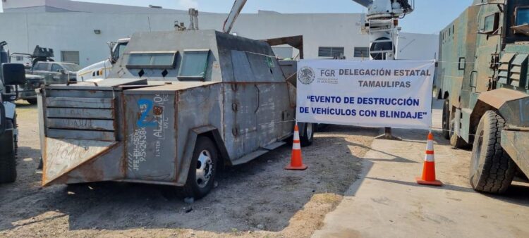 Destruye Fiscalía 14 monstruos en Tamaulipas