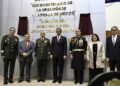 Devela Américo Villarreal letras doradas en el Congreso de Tamaulipas por bicentenario del Colegio Militar