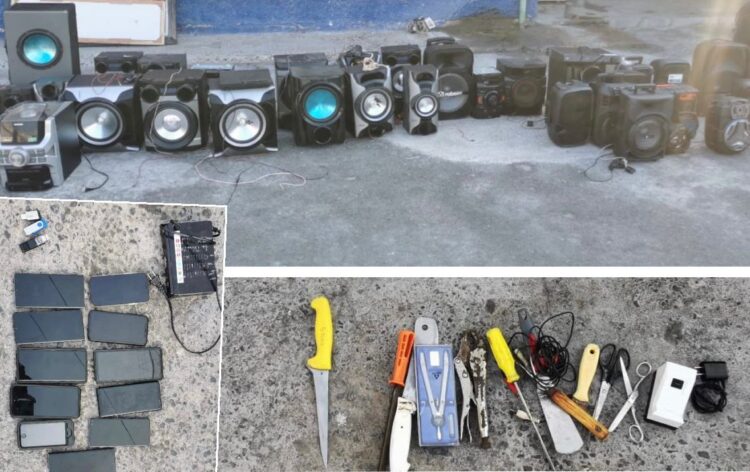 Localizan teléfonos móviles tras revisión en CEDES Reynosa