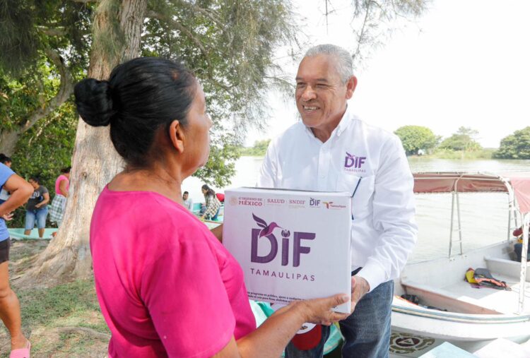 Beneficia DIF Tamaulipas a más de 73 mil familias con alimentos