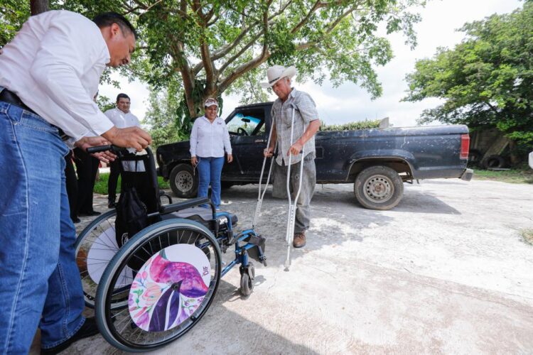 Entrega DIF Tamaulipas apoyos funcionales dentro de la “Ruta de la Esperanza”