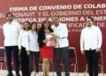 Firman Tamaulipas e Infonavit convenio para beneficiar a 115 mil trabajadores