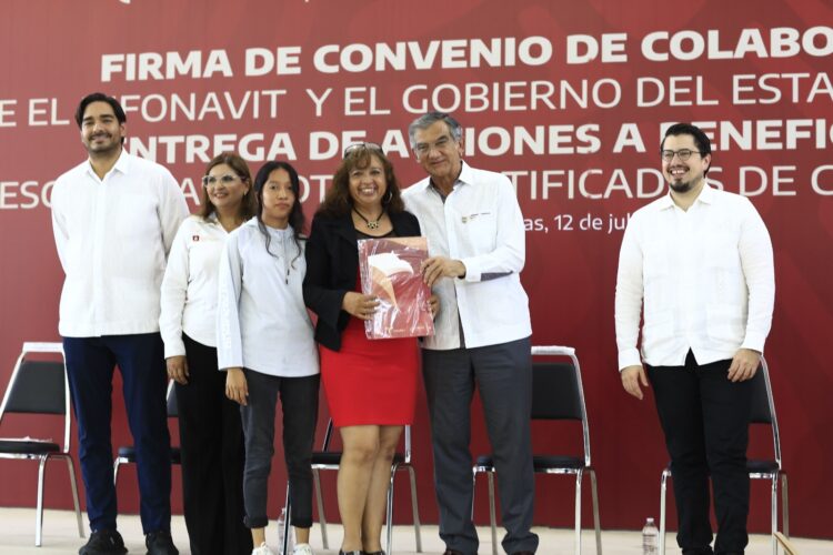 Firman Tamaulipas e Infonavit convenio para beneficiar a 115 mil trabajadores