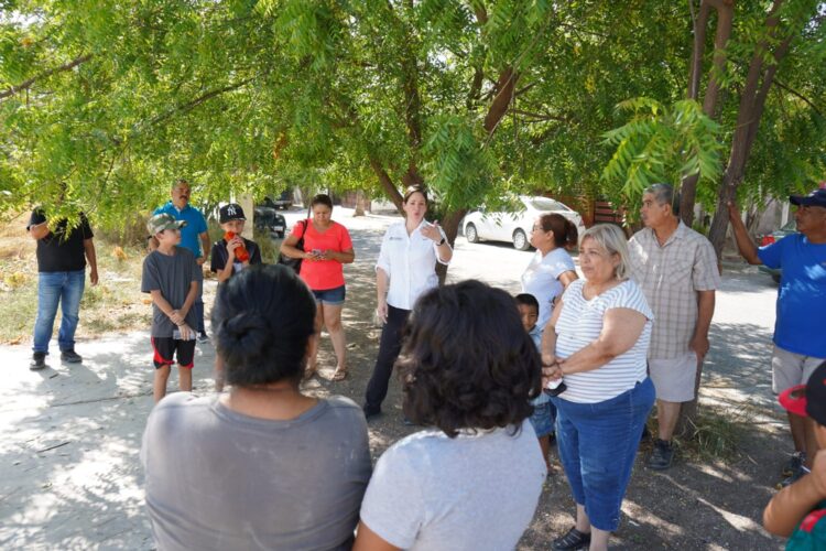 Apoya Ale Cárdenas en rescate de área verde en Viento Huasteco