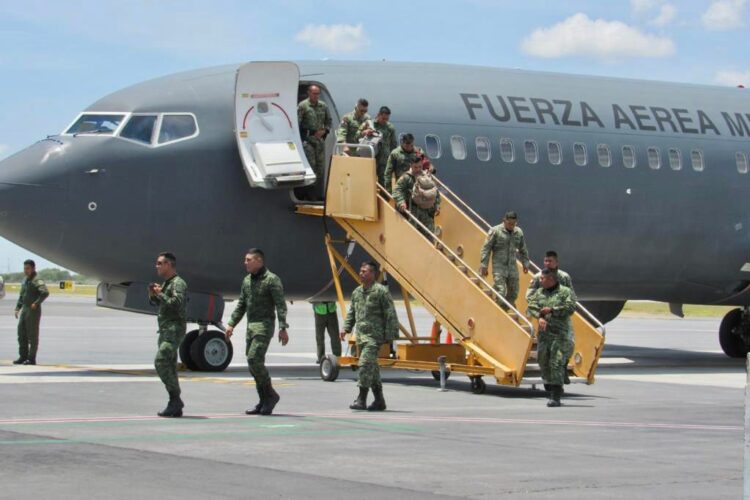 Llegan 100 elementos más de las fuerzas especiales del Ejército a Reynosa