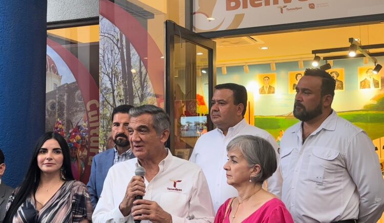 Punto Tamaulipas, espacio que permite conocer bondades de los 43 municipios: Américo Villarreal