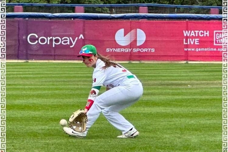 Jugadora tamaulipeca califica con la selección de México a fase final de la Copa del Mundo de Béisbol