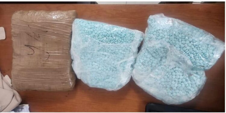 Lo vinculan a proceso por transportar 22 mil pastillas de fentanilo