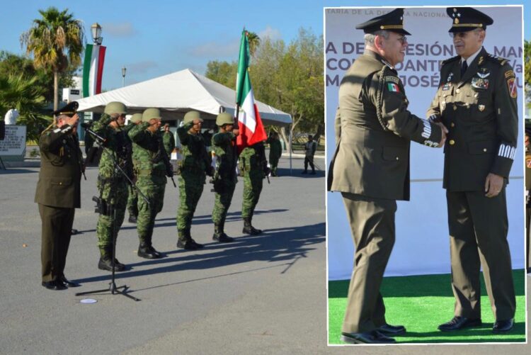 Asume mando de la 8/a Zona Militar, el comandante, Juan José Gómez Ruiz