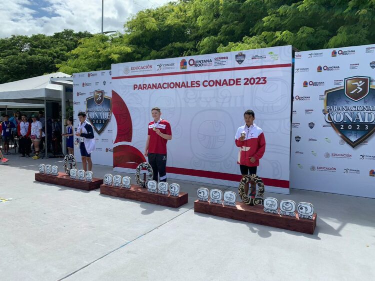 Primera medalla para Tamaulipas en Paranacionales CONADE 2023