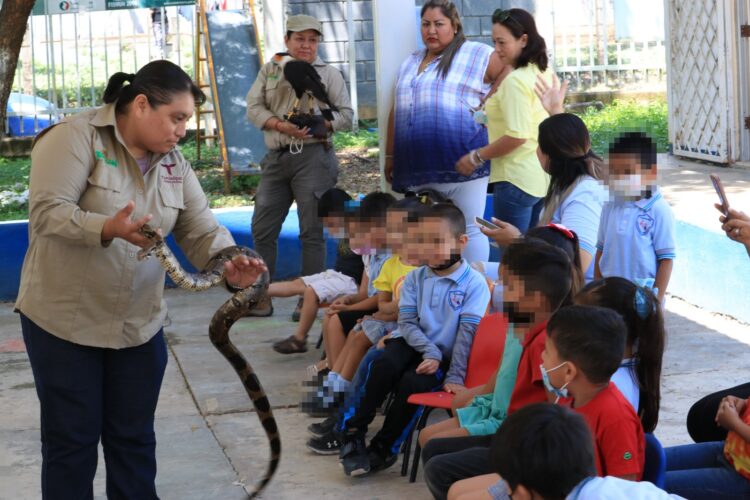 Del zoológico a tu escuela, un programa de “Zoo Visitas”
