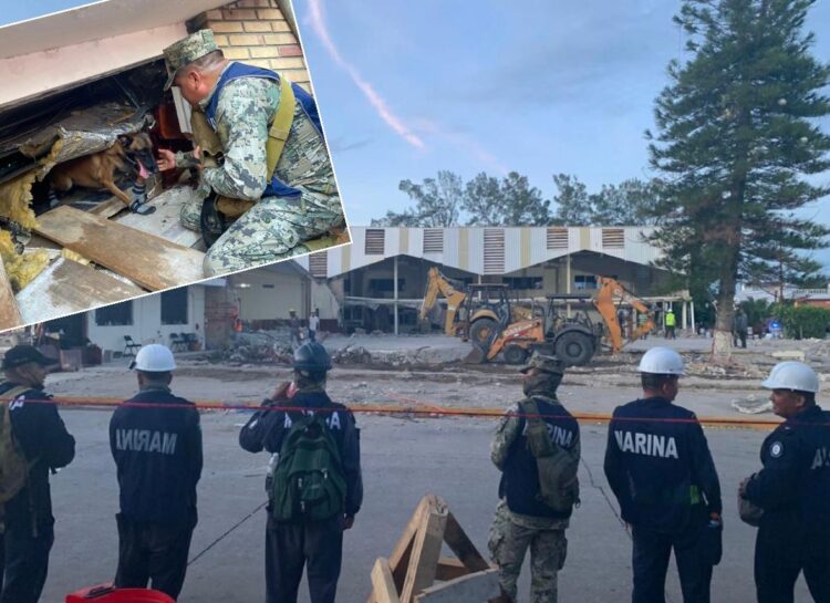 Sube a 11 cifra de fallecidos por  desplome en iglesia tamaulipeca