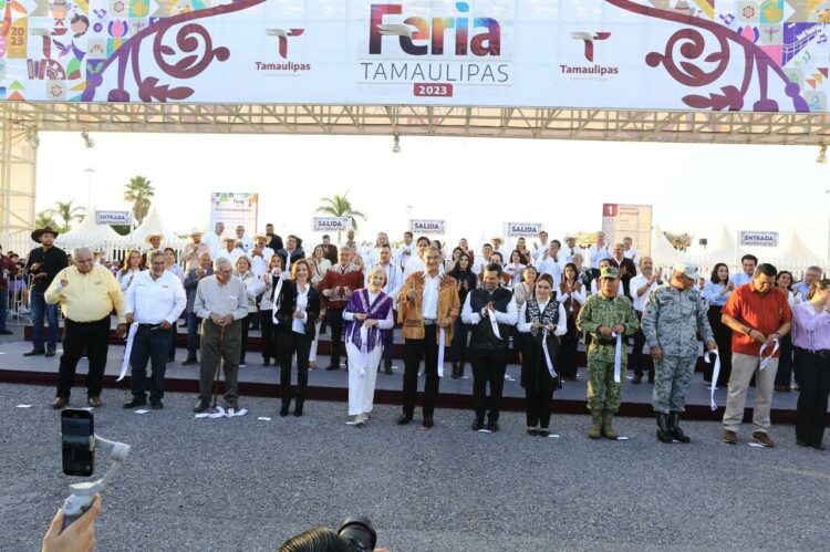 Inaugura gobernador Feria Tamaulipas 2023
