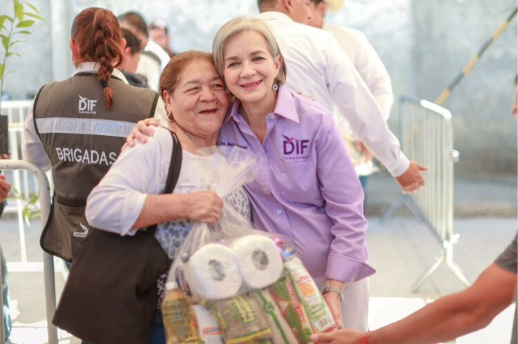 Recibe Mainero 4 mil 500 apoyos del DIF Tamaulipas a través de “Transformando Familias”