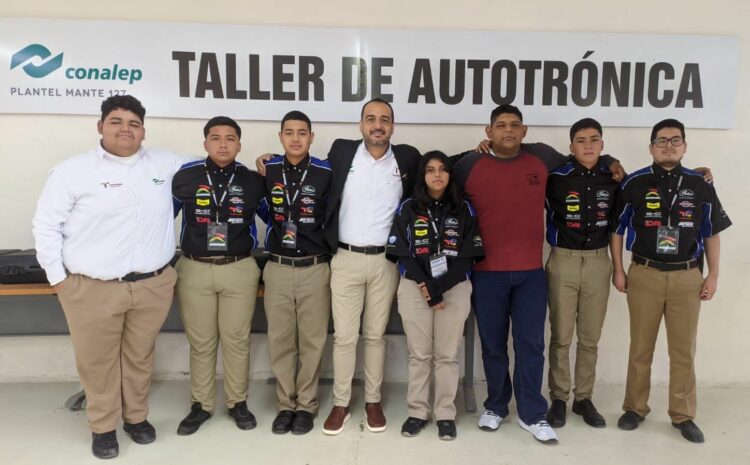 Destacan estudiantes del CONALEP Tamaulipas en Expo Mecánico Automotriz Internacional 2023