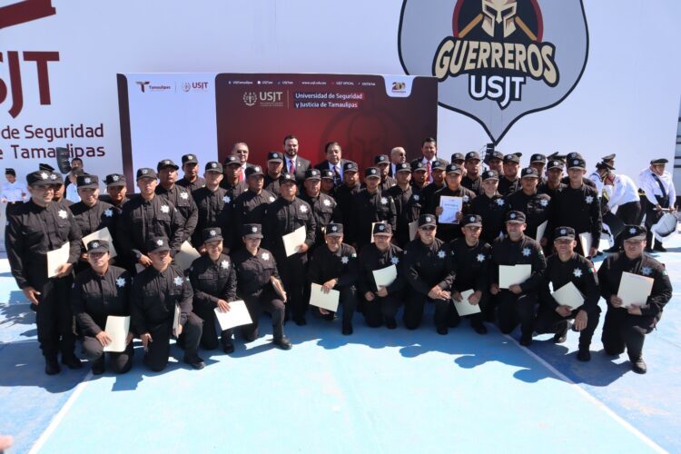 Egresan de la USJT 43 cadetes que se incorporan a la Guardia Estatal