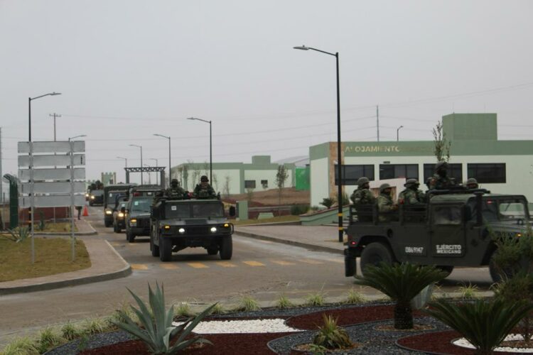Llegan 900 militares para combatir la delincuencia organizada en Tamaulipas