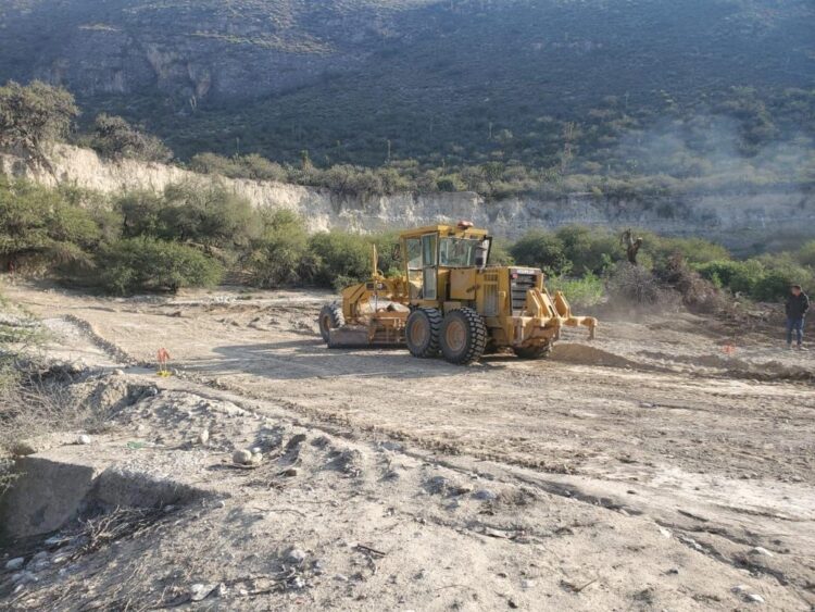 Construcción de vado en el Altiplano tamaulipeco, conectará zonas ejidales