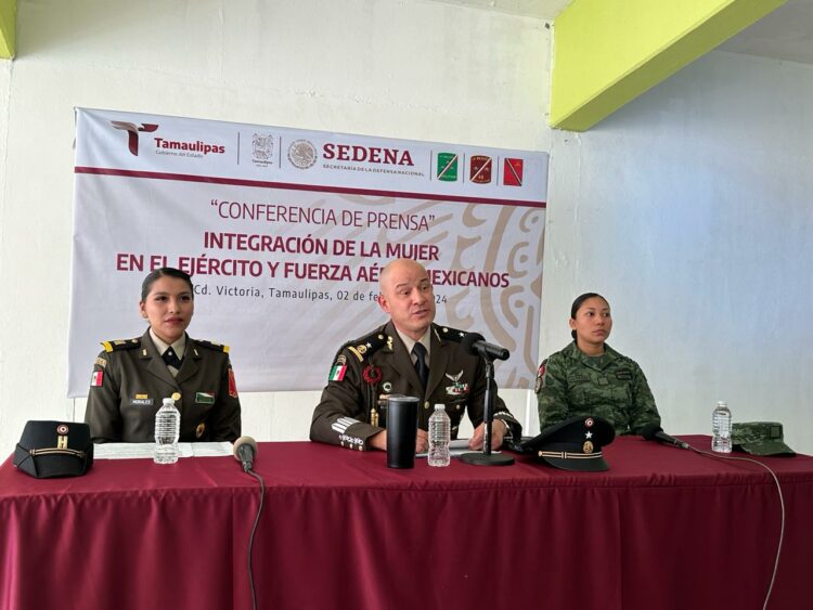 Arranca Sedena reclutamiento femenil en Tamaulipas