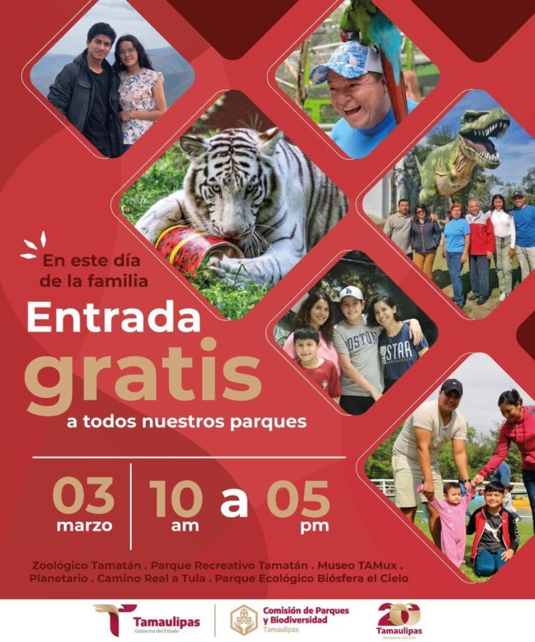 Celebra el “Día de la Familia” en los parques de la Comisión