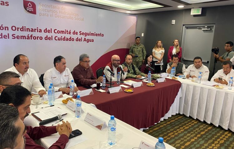 Encabeza secretario de Recursos Hidráulicos reunión de actualización del “Semáforo del Agua en Tamaulipas