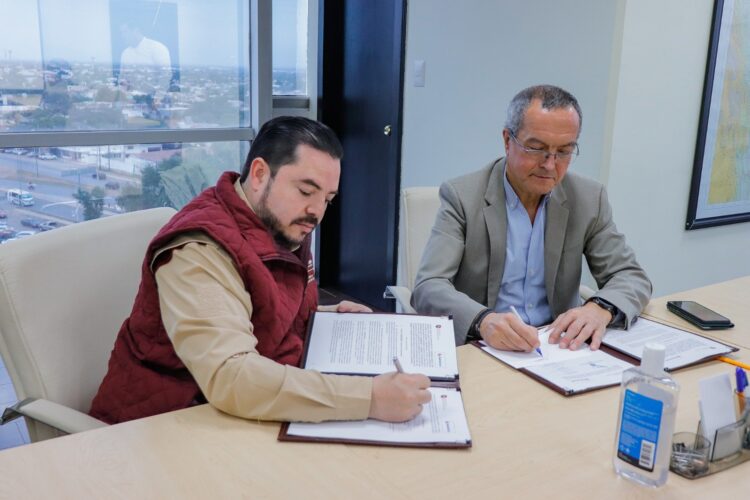 SEDENER firma convenio con GEOSTOCK