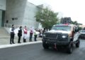 Entrega AVA 15 patrullas pick-up blindadas y cuatro vehículos tipo «Mamba»