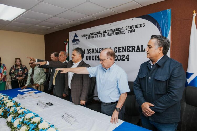 Eligen a Julio Almanza como presidente de CANACO-Matamoros