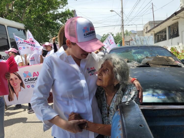 «El que no tenga agua, que no la pague»: Ale Cárdenas