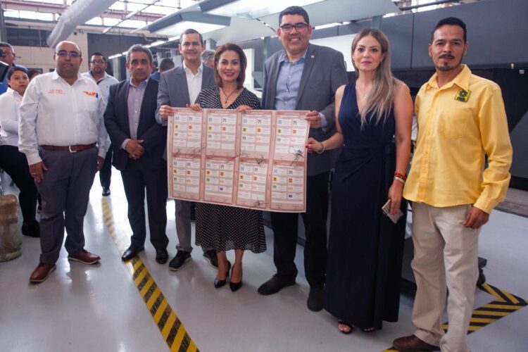 Inicia impresión de 6 millones de boletas para diputaciones y ayuntamientos en Tamaulipas