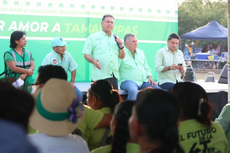 Voto obrero en Tamaulipas será para Eugenio y Maki