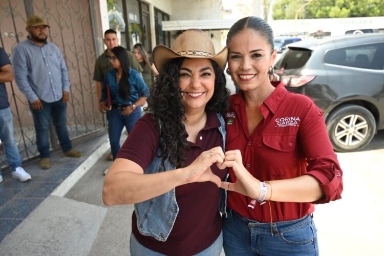 Pueblo de Jiménez respalda a las candidatas de Morena