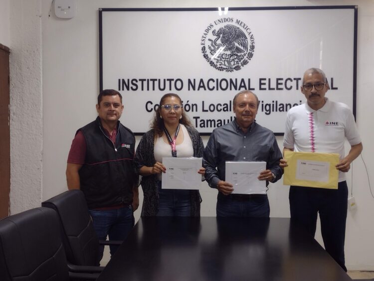 Inicia INE Tamaulipas entrega de Lista Nominal del Electores con fotografía en Prisión Preventiva