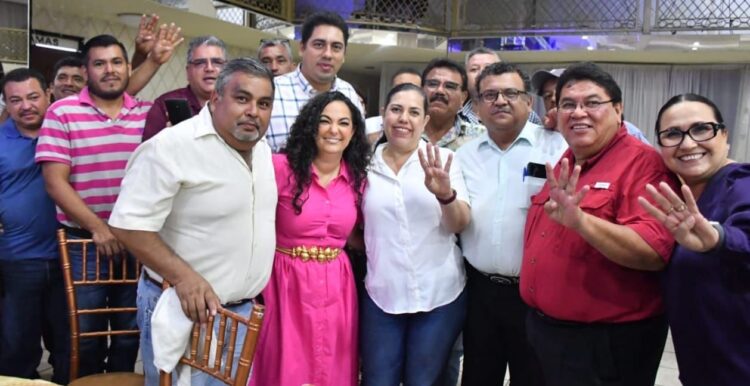 En Mante la Transformación va llegar de la Mano de Paty Chío a la alcaldía y Olga Sosa en el Senado