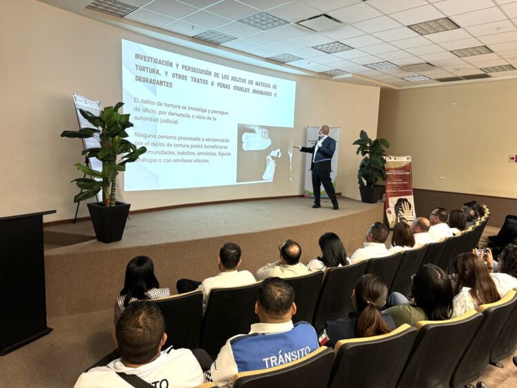Tamaulipas se une a la Campaña Nacional contra la Tortura 2024 con pláticas de sensibilización para servidores públicos
