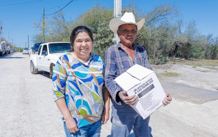 Realiza DIF Tamaulipas segunda entrega de dotaciones alimentarias en el estado