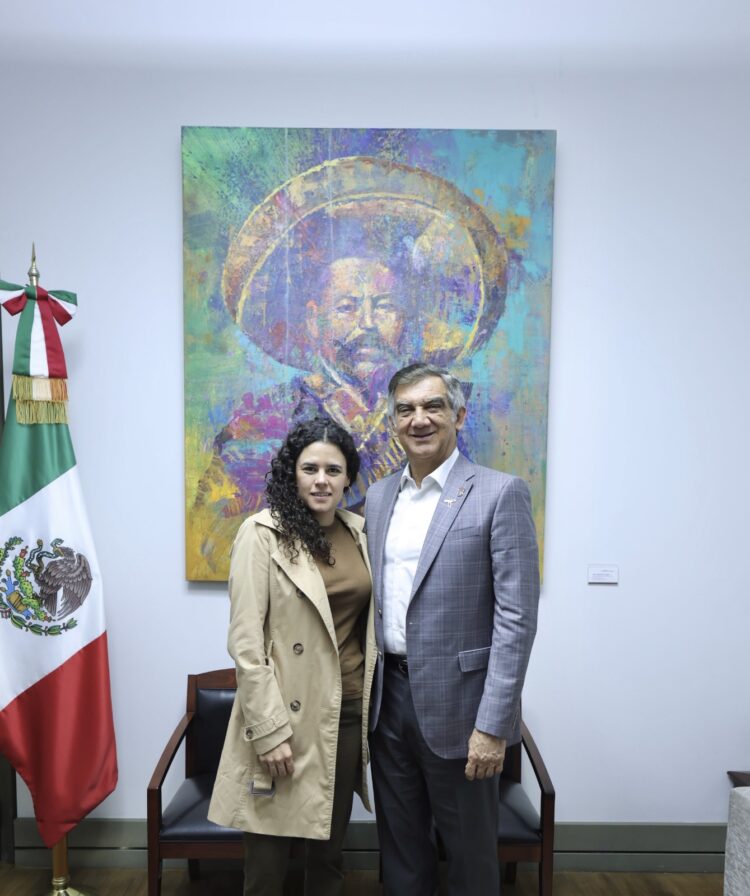 En encuentro de Américo Villarreal con Luisa María Alcalde revisan daños que dejó “Alberto”