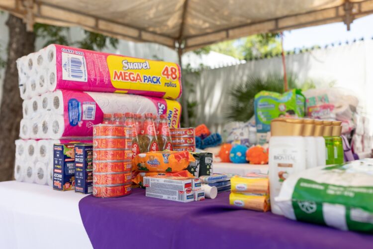 Reúne DIF Tamaulipas más de 17 toneladas de víveres para las familias afectadas por “Alberto”