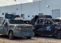 Destruyen 50 vehículos «monstruos» en Tamaulipas