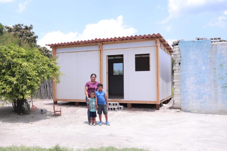 Atienden DIF Tamaulipas y Fundación Techo a nueve comunidades de Tula