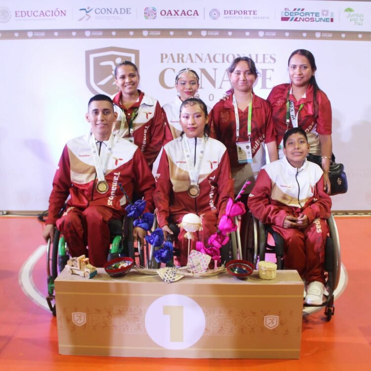 Medallas históricas para Tamaulipas en el inicio de los Paranacionales CONADE 2024