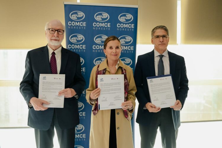 Secretaría de Economía y COMCE Noreste firman Convenio de colaboración
