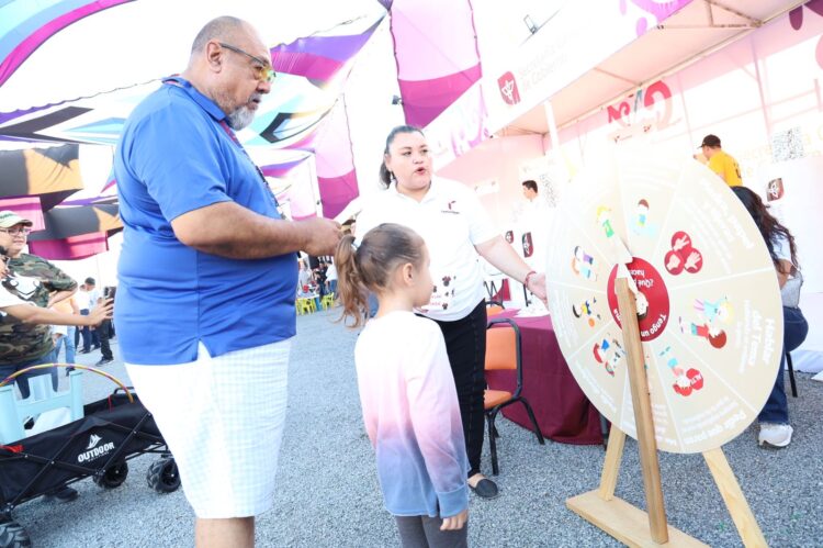 Presenta Dirección de Mediación la «Rueda de la Paz» en la Feria Tamaulipas 2024