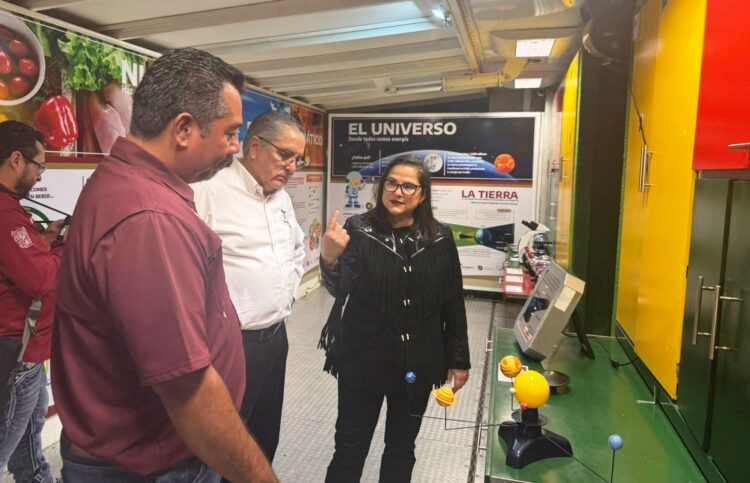 Visitaron más de 3 mil personas Museo Móvil: Ciencia y Tecnología en Movimiento en Feria Tamaulipas