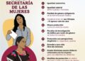 Con la creación de la Secretaría de las Mujeres y 11 reformas constitucionales, se garantizarán más derechos y protección para todas las mexicanas…