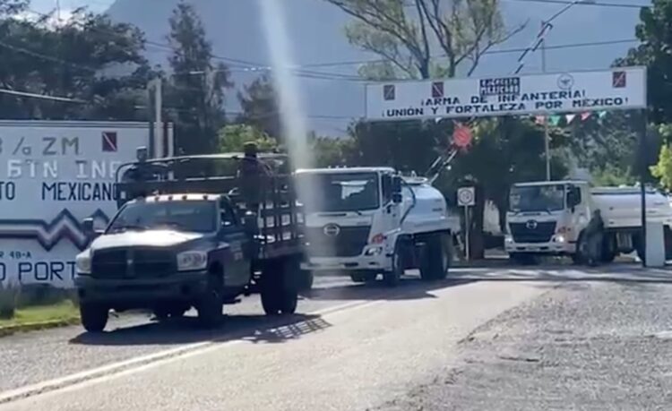 Envía Tamaulipas camiones cisterna en apoyo a Guerrero tras paso del huracán John