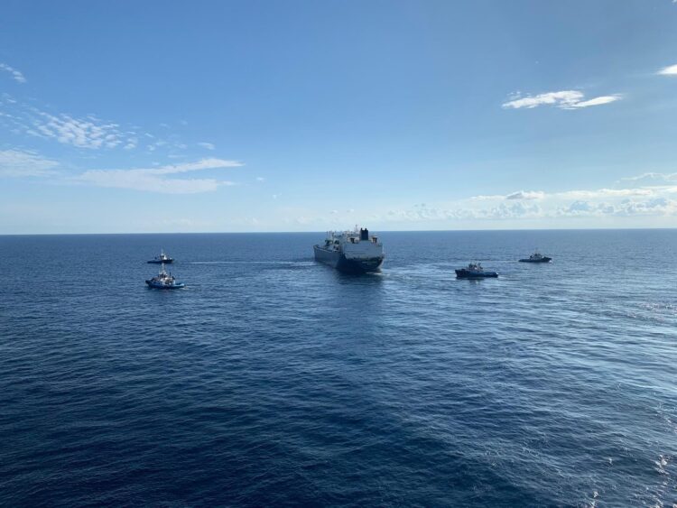 Zarpa buque de gas licuado de Altamira hacia Europa